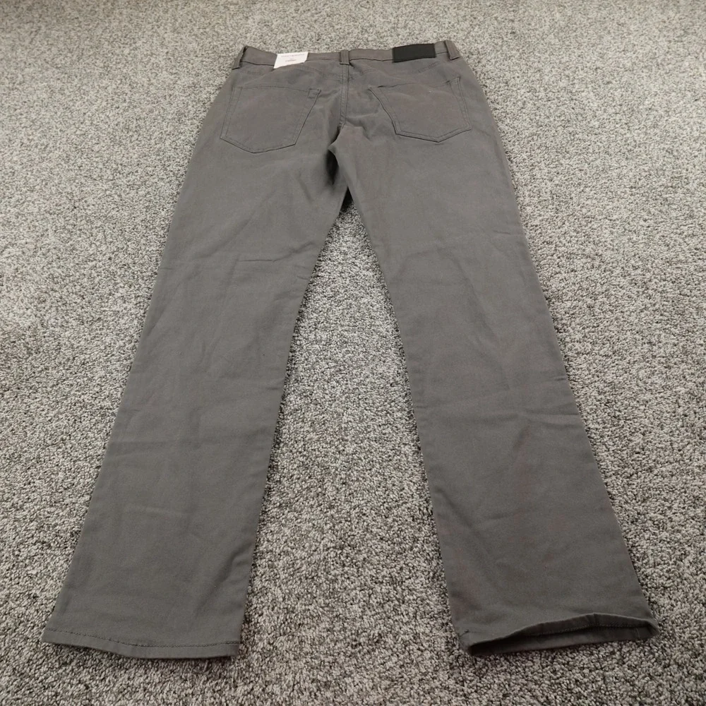 NEW Lucky Brand Jeans Mens‎ 30X30 Gray Denim Pants 223 Straight Stretch Preppy